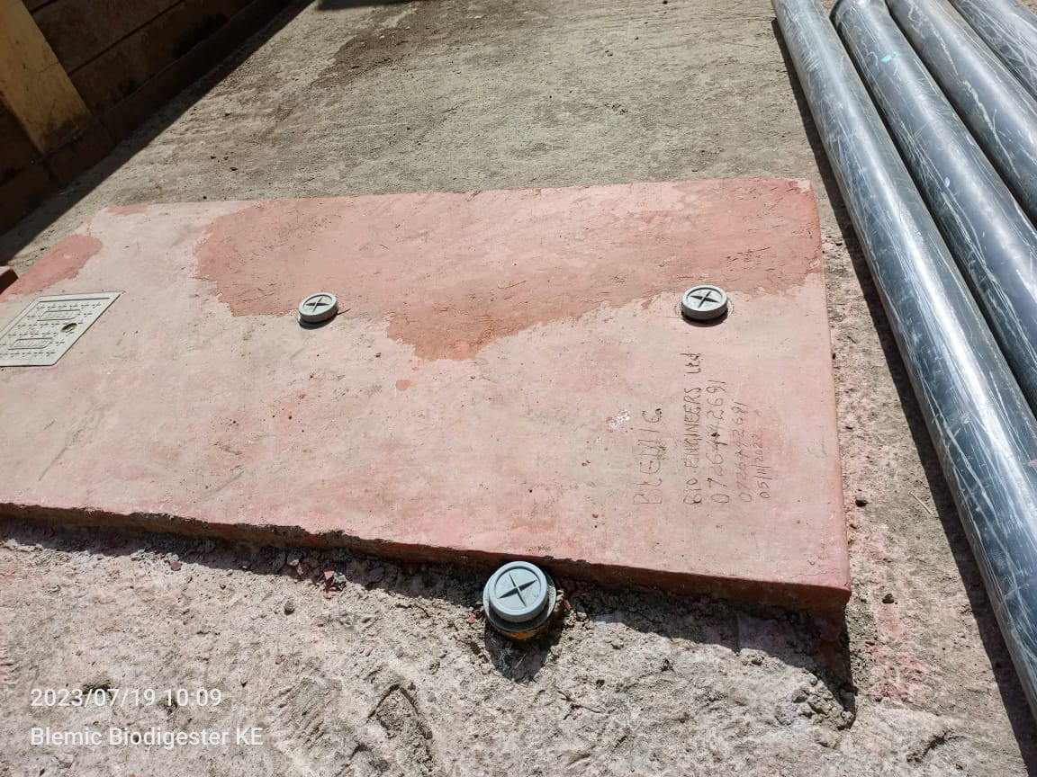 2m Cubic Biodigester