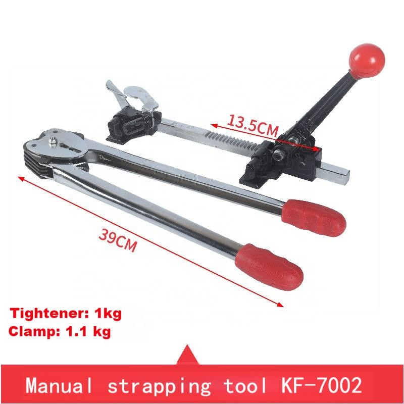 Manual Plastic pp Band Packing Strapper 13-16mm Strips Packing Tool Strapper Kit Are Hot Selling