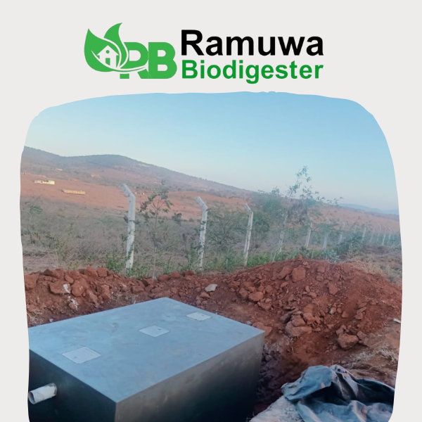 Large Size 3m cubic Biodigester