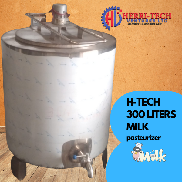 300 liters H-Tech milk pasteuriser