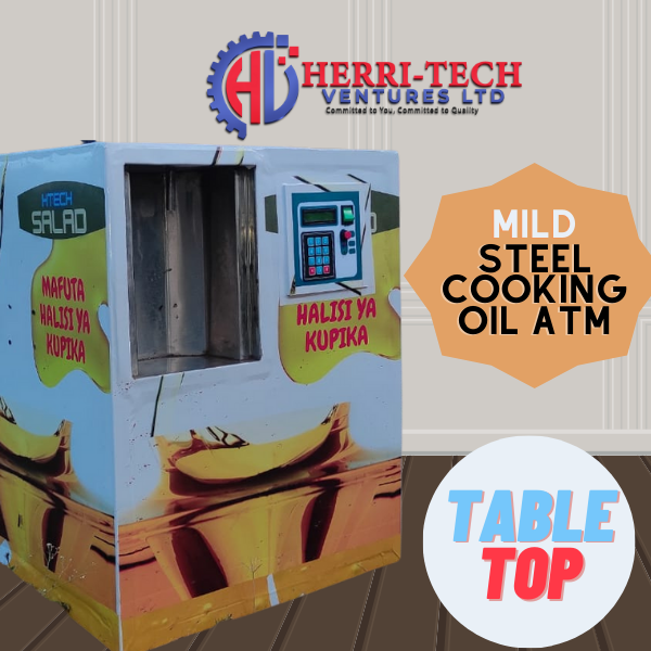 Table Top cooking oil vending machine (Mild steel)