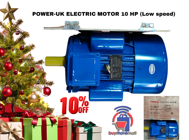 POWER-UK ELECTRIC MOTOR 10HP (Low speed)