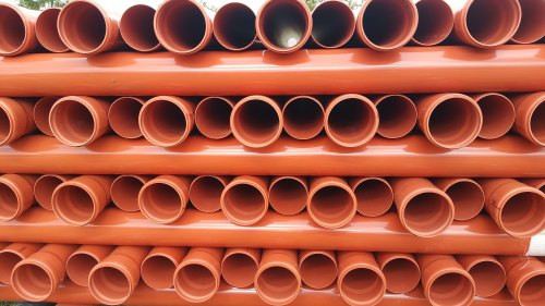 4" PVC Waste Pipe (Brown)