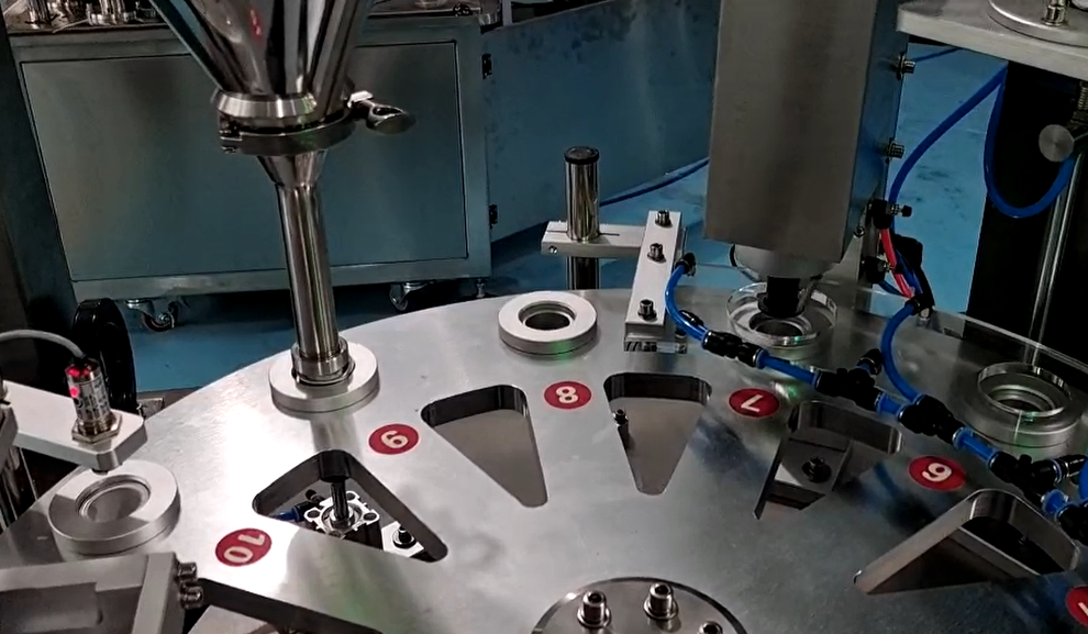 Automatic High Speed Coffee Capsule Filling And Sealing Machine