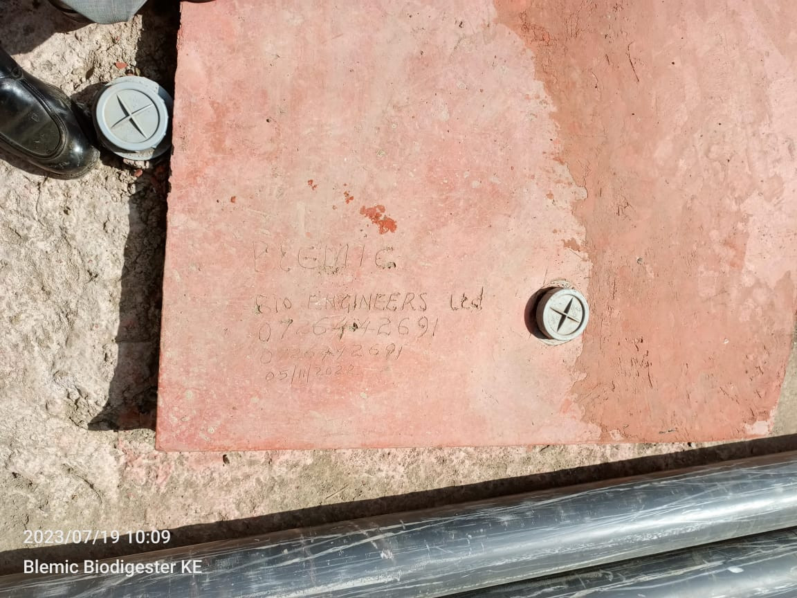 2m Cubic Biodigester