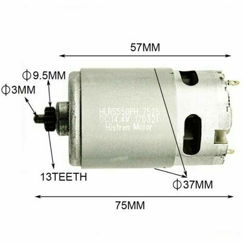 Teeth DC Motor 1607022649 HC683LG