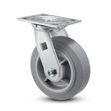 Stainless Steel Castor wheels(4" Swivel Metallic)