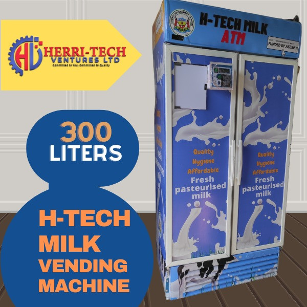 300 Liters Milk vending machine (mdf concept)