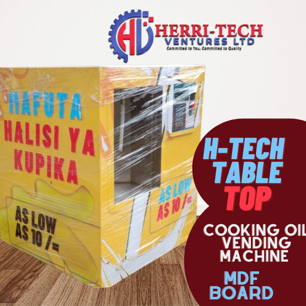 H-TECH TABLE TOP COOKING OIL ATM (MDF concept)