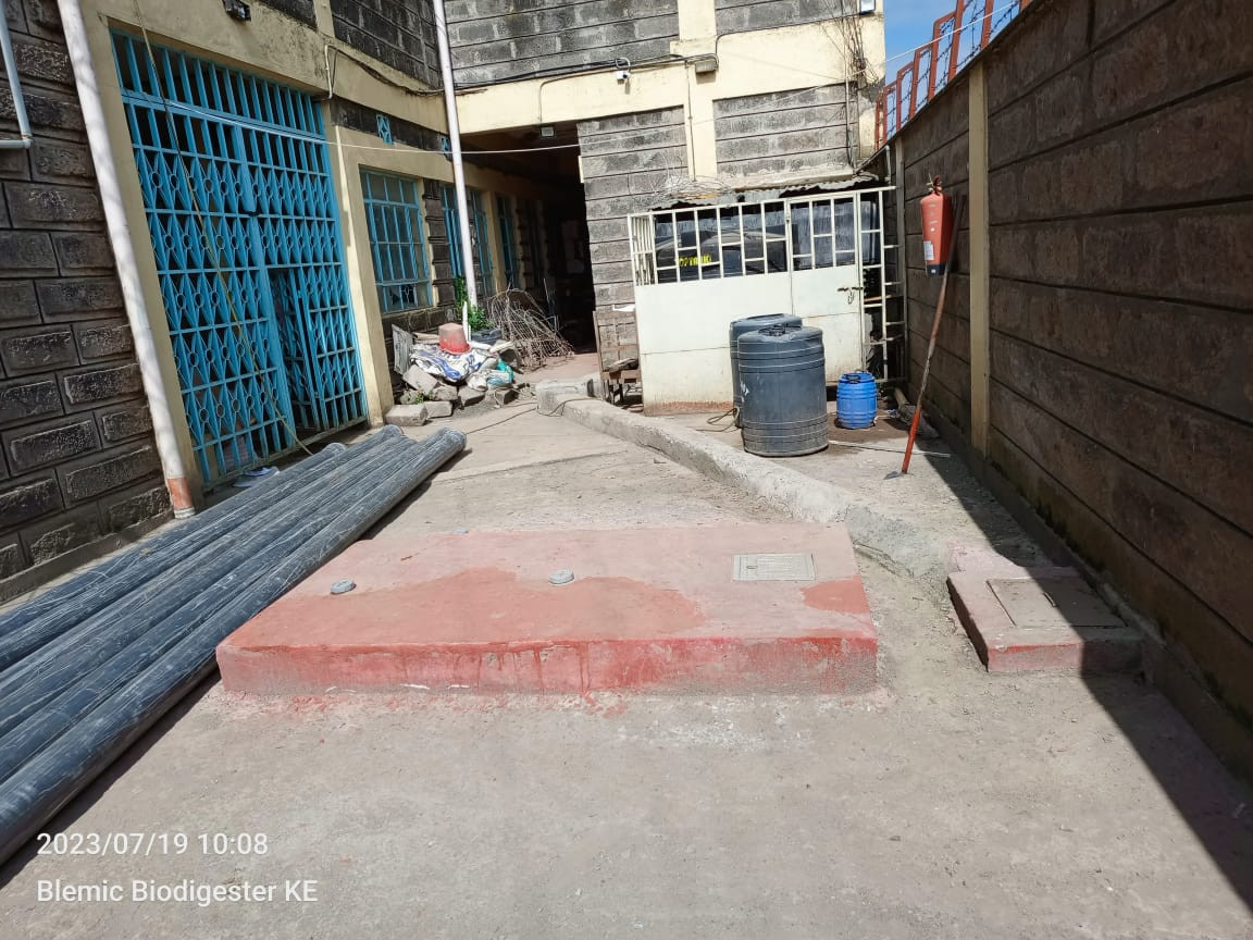 2m Cubic Biodigester