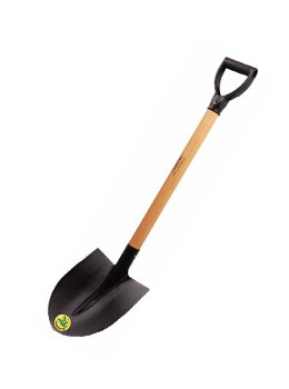 Spade (wooden handle)