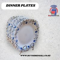 6pc Floral Dinner Plates