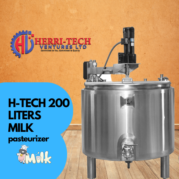 200 Liters  Milk Pasteuriser