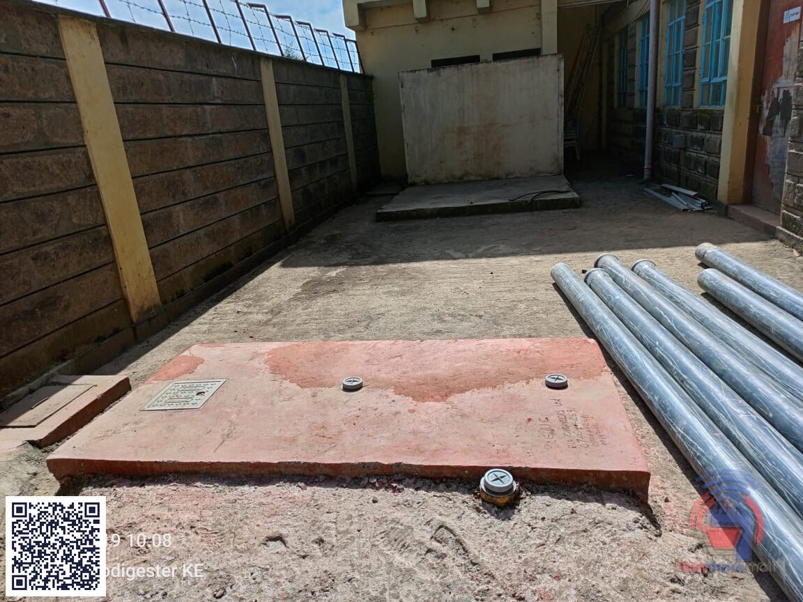 2m Cubic Biodigester