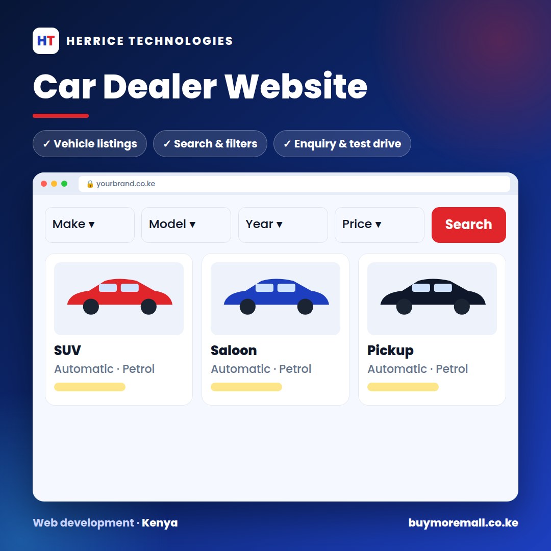 Car Dealers website