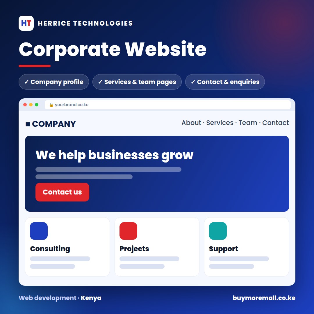 Corporate Website