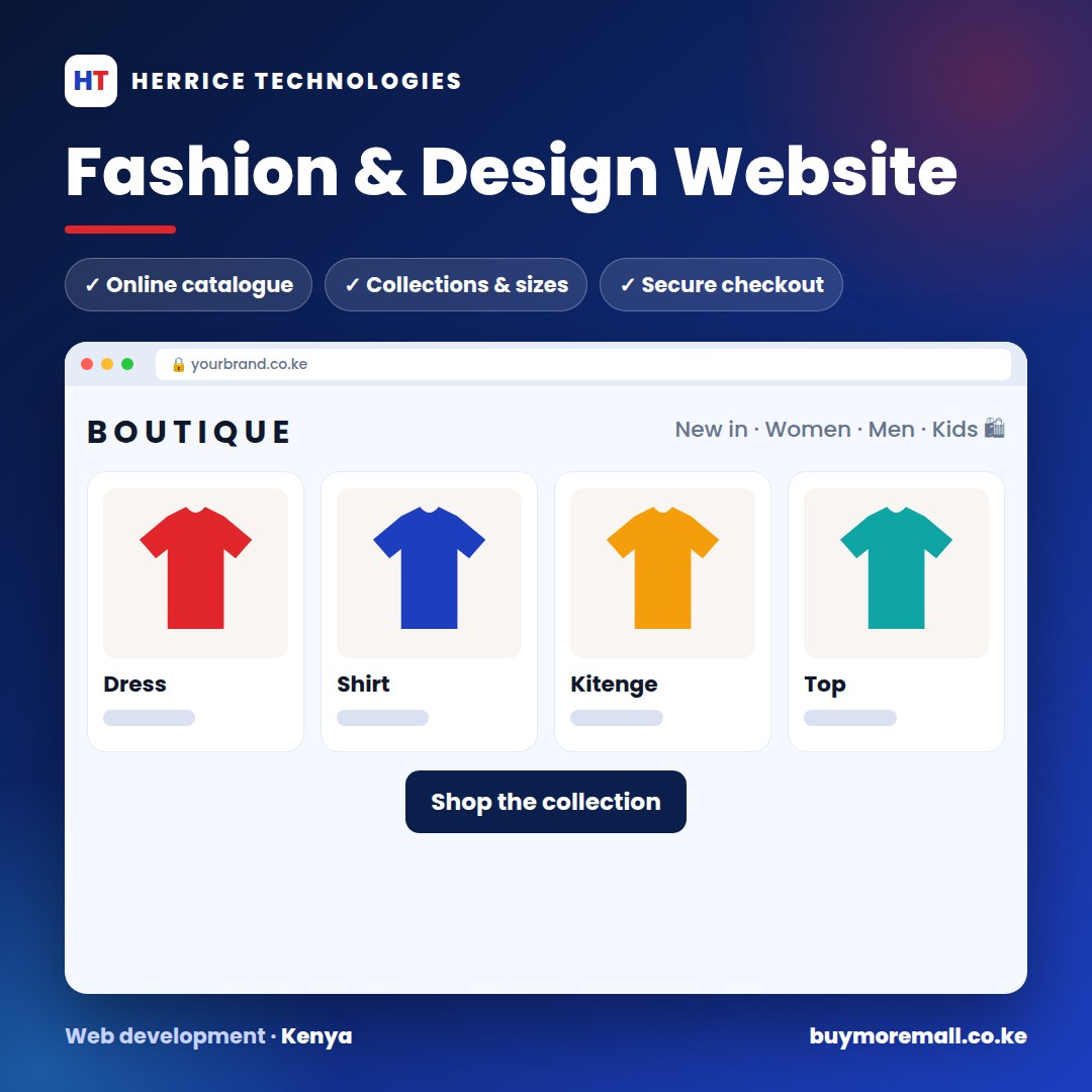 Fashion & Design Website