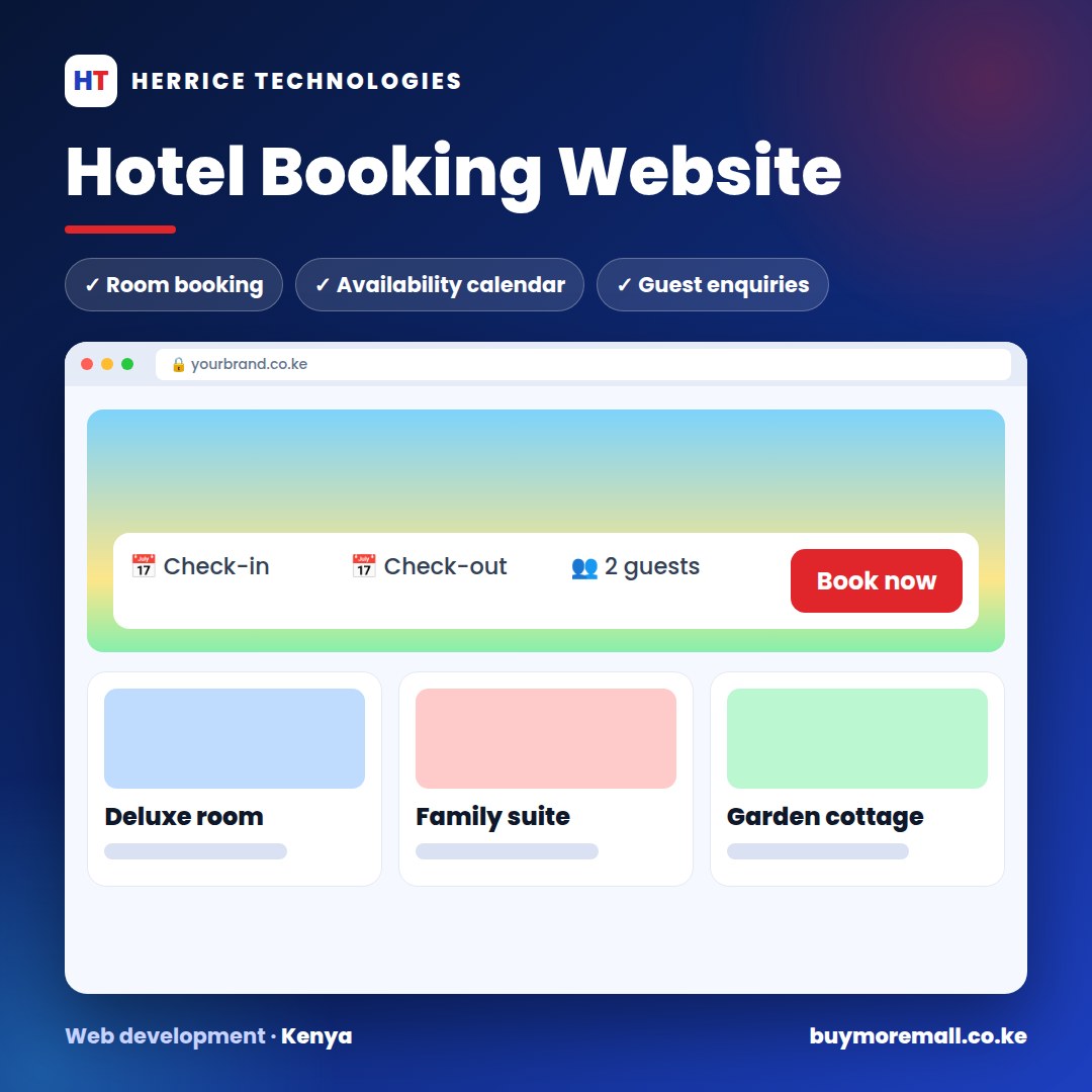 Hotel Booking Website