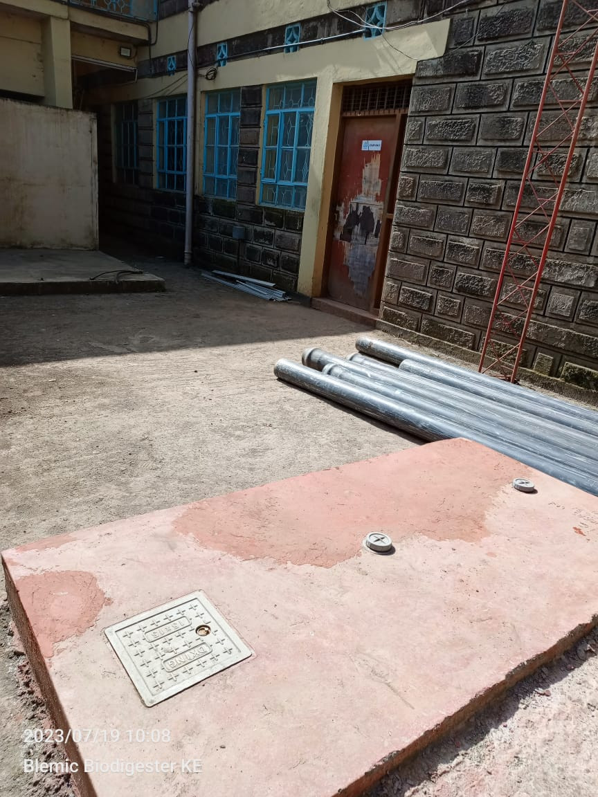 2m Cubic Biodigester
