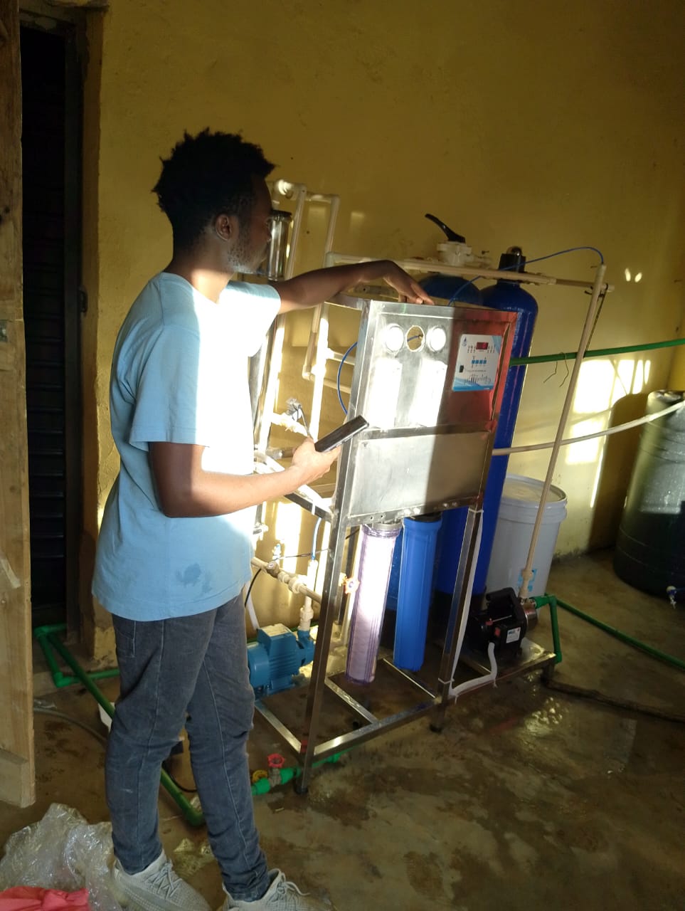 Industrial Water Treatment and Purification System