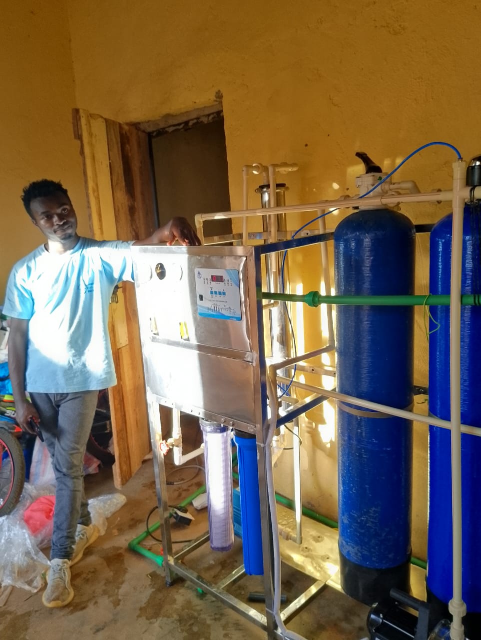 Industrial Water Treatment and Purification System