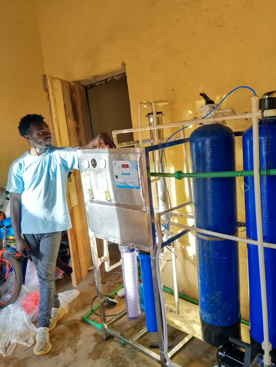 Industrial Water Treatment and Purification System