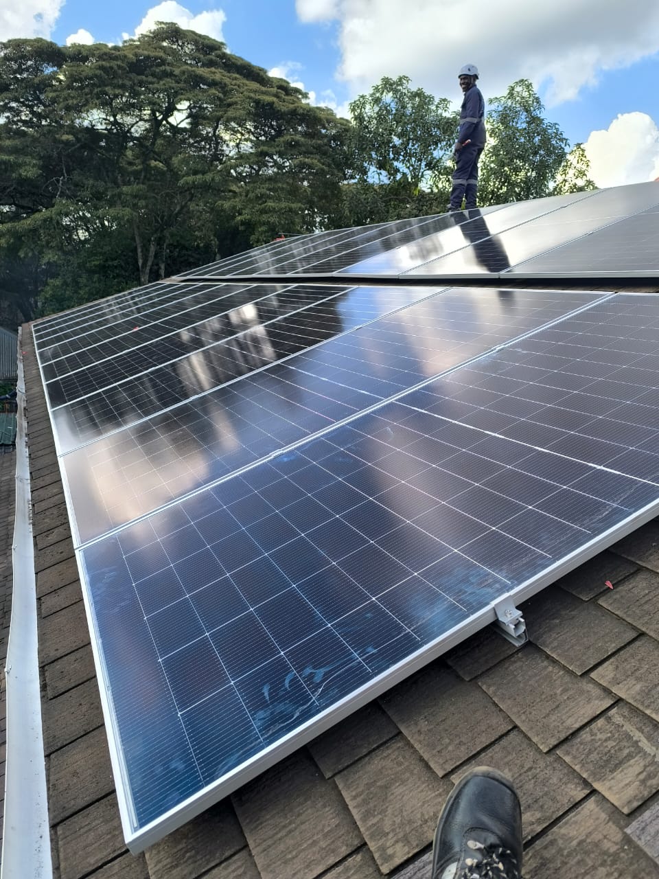 High Efficiency Solar Panel Set for Backup Power