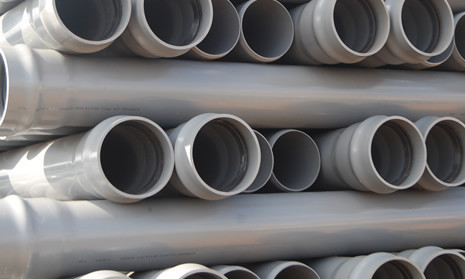 4" PVC Waste Pipe (Grey)