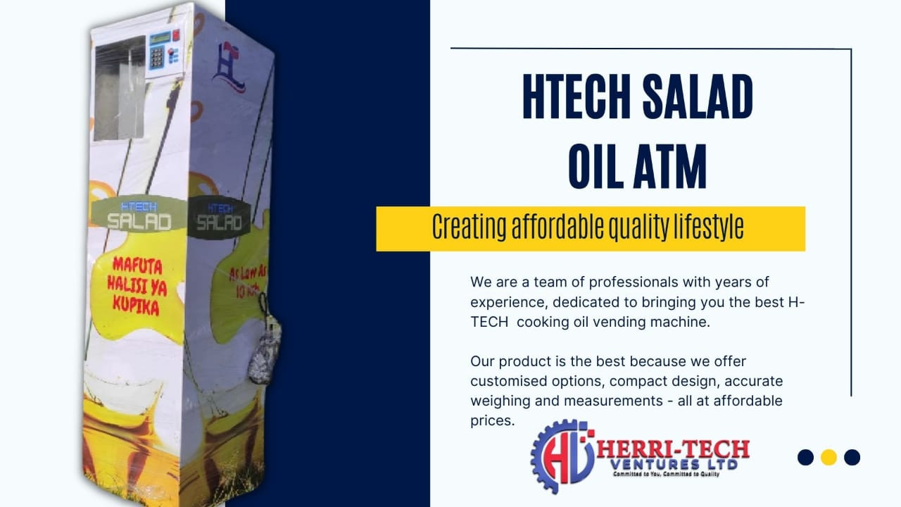 H-Tech Cooking Oil ATMs