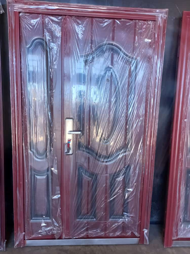 Double Steel Security Doors