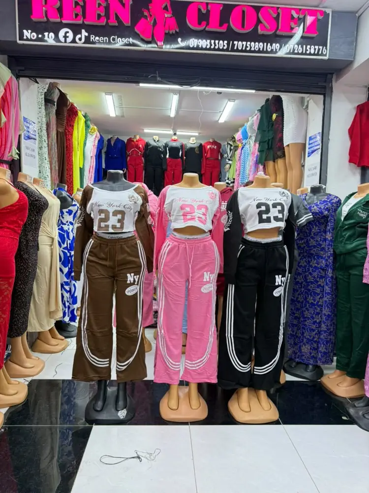 Crop Top and Cargo Jogger Set