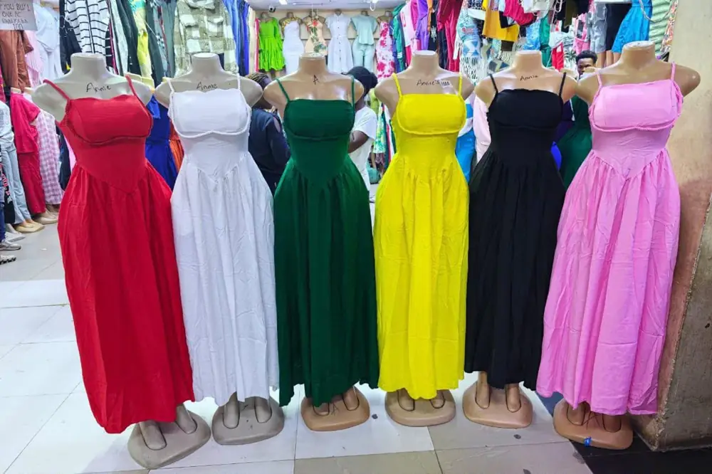 Tube Tiered Maxi Dress