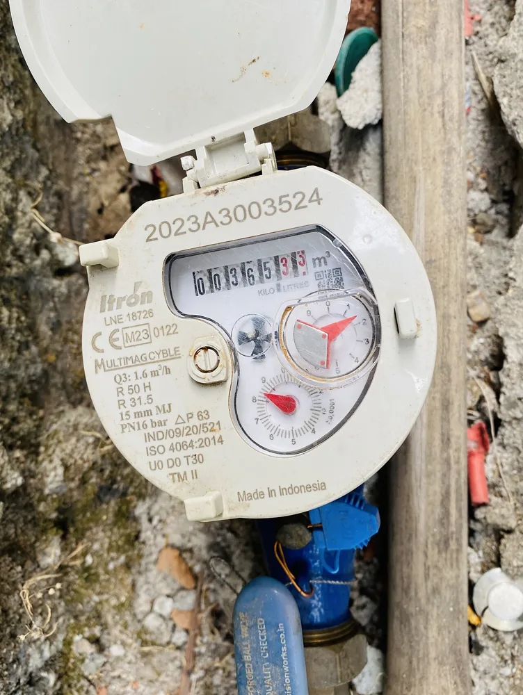 Lirlee Meter Plastic 1/2