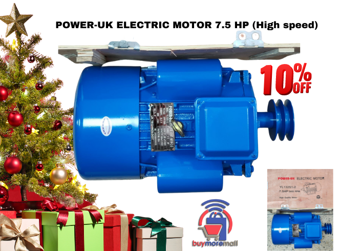 POWER-UK ELECTRIC MOTOR 7.5HP (High speed)