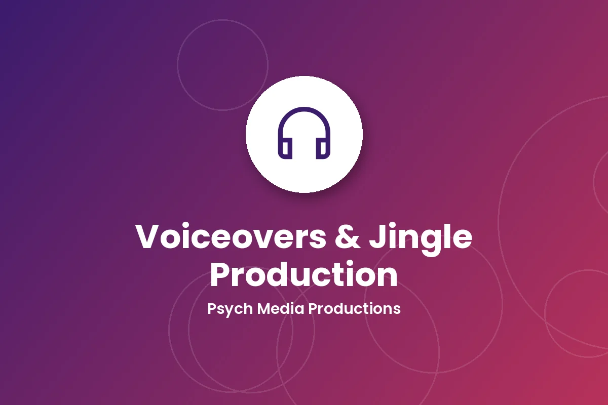 Voiceovers & Jingle Production