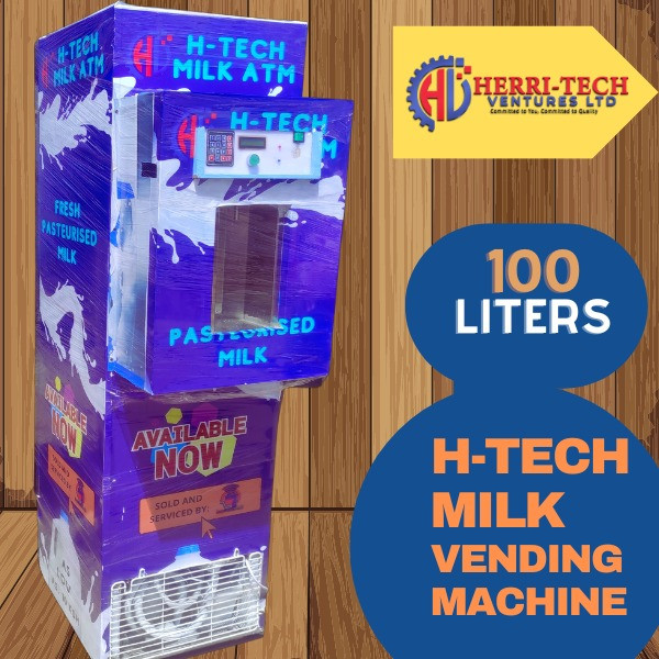 100 Liters Milk vending machine (portable)
