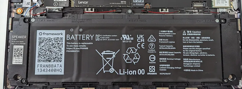 Dell 5480 Battery