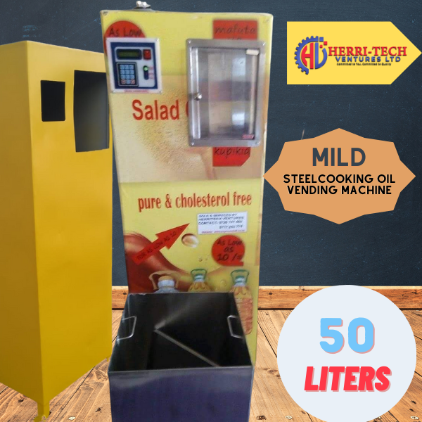 50 Liters cooking oil vending machine (Mild steel)