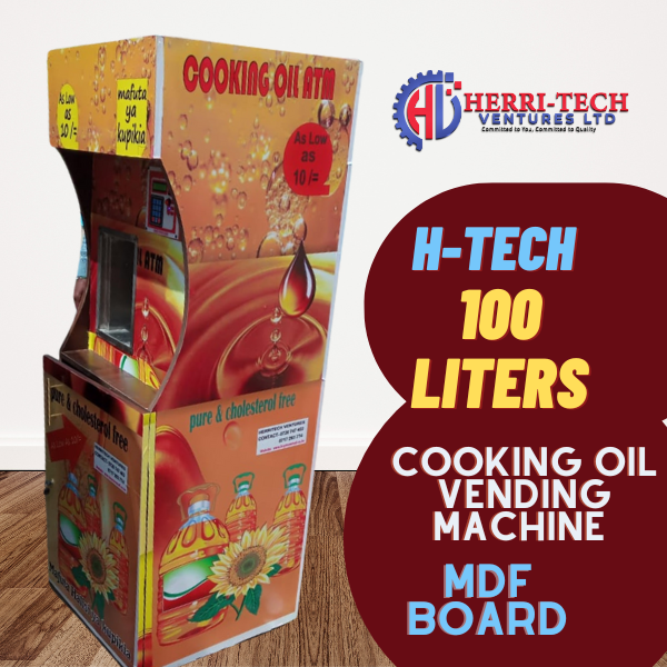 100 litres H-TECH salad oil vending machine (MDF Concept)