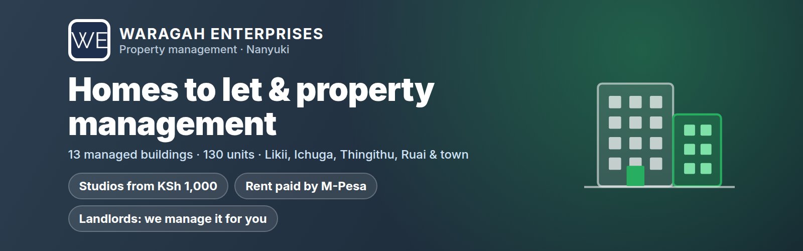 Waragah Enterprises – homes to let and property management in Nanyuki