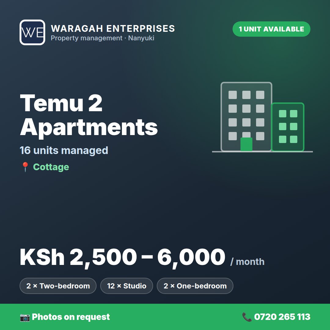 Temu 2 Apartments (Cottage) – Managed Rentals