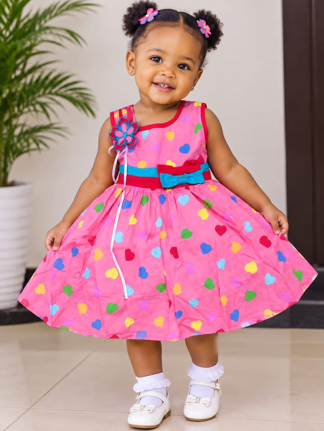 Toddler Girls' Cotton Dress, Size 18–20 (8 Designs)